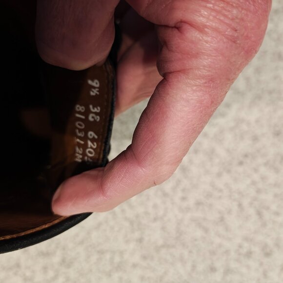 Allen Edmunds sz 9.5 Oxford leather sole dress shoe - Picture 6 of 7